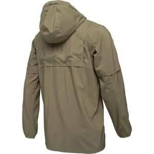 Columbia SKIEN VALLEY HOODED LS SHIRT Pánska bunda, khaki, veľkosť
