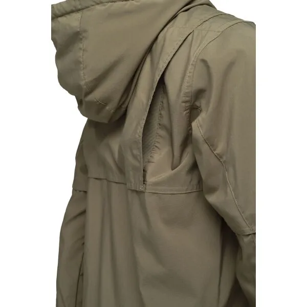 Columbia SKIEN VALLEY HOODED LS SHIRT Pánska bunda, khaki, veľkosť