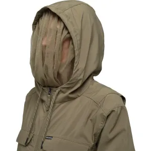 Columbia SKIEN VALLEY HOODED LS SHIRT Pánska bunda, khaki, veľkosť