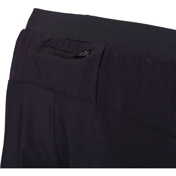 Lotto RUNNING SHORTS Pánske krátke nohavice na behanie, čierna, veľkosť