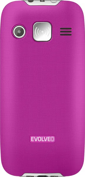 EVOLVEO EasyPhone XR, mobilní telefon pro seniory s nabíjecím stojánkem, růžový