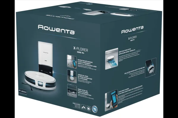Rowenta RR8497WH X-Plorer S70+ Animal LASER - Robotický vysávač