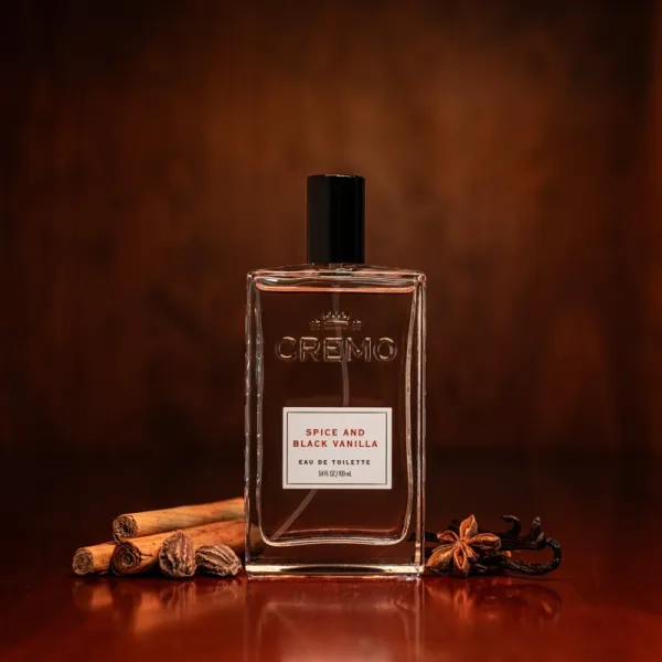Cremo Spice & Black Vanilla Spray Cologne kolínska voda pre mužov 100 ml