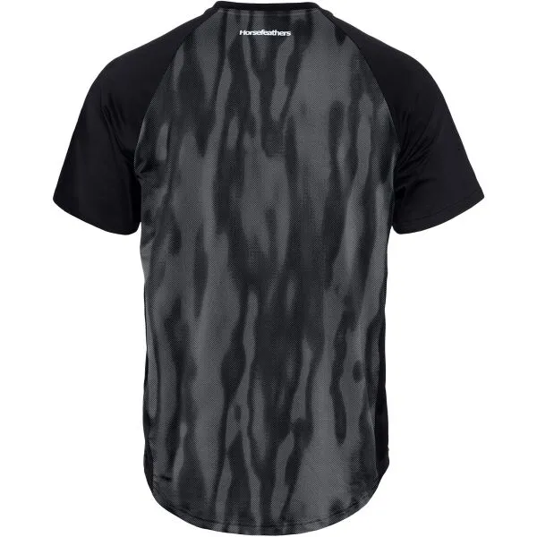 HORSEFEATHERS Bike dres Spike - halftone/black BLACK velikost S