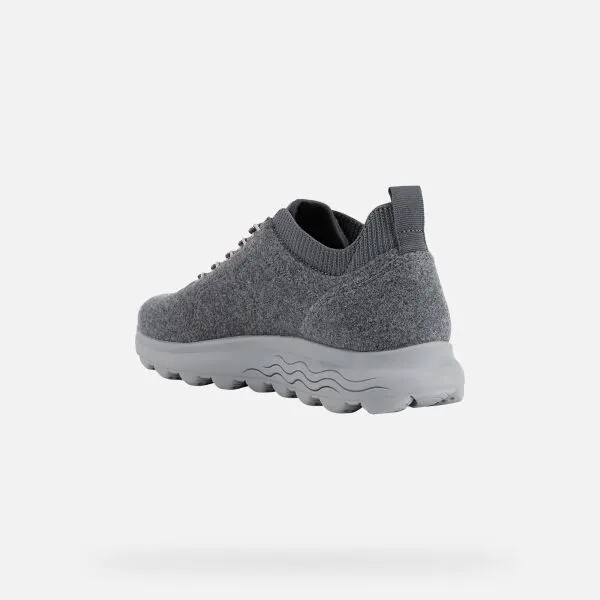 Grey women's sneakers Geox Spherica - Women's