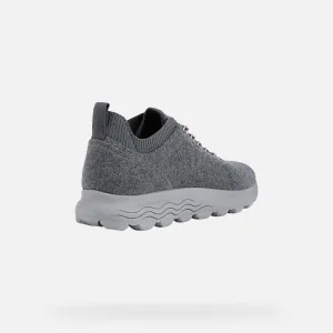 Grey women's sneakers Geox Spherica - Women's