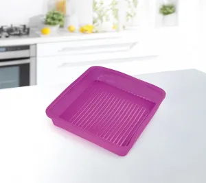 Weltbild Silikonová forma čtvercová, 20 cm