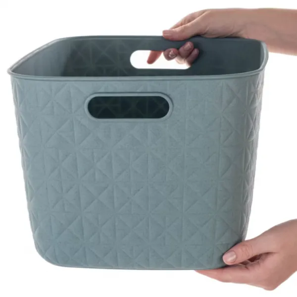 CURVER Úložný košík SOFTEX L recyklovaný plast | modrá