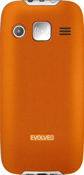 EVOLVEO EasyPhone XR, mobilný telefón pre seniorov s nabíjacím stojanom, oranžový