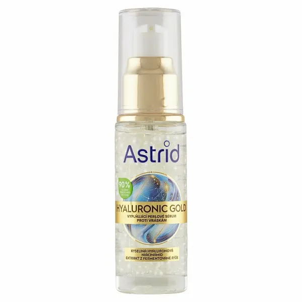 Astrid Hyaluronic Gold vyplňujúce perlové sérum proti vráskam 30 ml 1ks