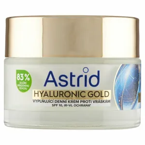 Astrid Hyaluronic Gold vyplňujúci denný krém proti vráskam SPF 10 50 ml 1ks