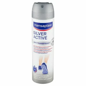 Hansaplast Silver Active antiperspirant sprej na nohy 150 ml 1ks