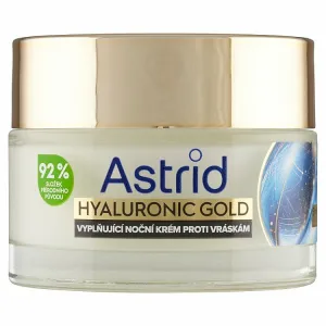 Astrid Hyaluronic Gold vyplňujúci nočný krém proti vráskam 50 ml 1ks