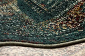 Koberec OMEGA MAMLUK Vintage rozeta, smaragd