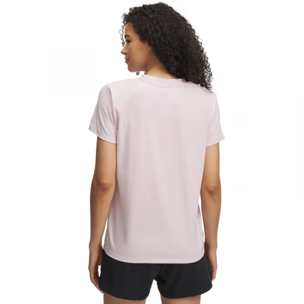 Dámske tričko s krátkym rukávom UNDER ARMOUR UA Rival Core SS-PNK