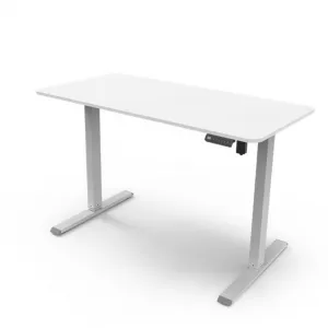 Elvisia Elektrický výškovo nastaviteľný písací stôl YLÖS | biela 120 x 60 cm