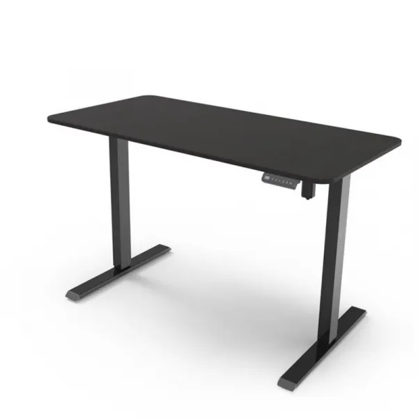 Elvisia Elektrický výškovo nastaviteľný písací stôl YLÖS | čierna 120 x 60 cm