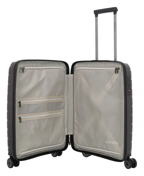 Kufor do lietadla 55x40x20 Travelite Air Base S Coffee