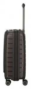 Palubný kufor na notebook Travelite Air Base 4w S Front pocket Coffee