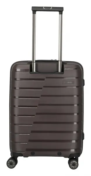 Palubný kufor na notebook Travelite Air Base 4w S Front pocket Coffee