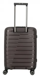 Palubný kufor na notebook Travelite Air Base 4w S Front pocket Coffee