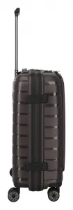 Palubný kufor na notebook Travelite Air Base 4w S Front pocket Coffee