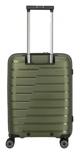 Palubný kufor na notebook Travelite Air Base 4w S Front pocket Olive