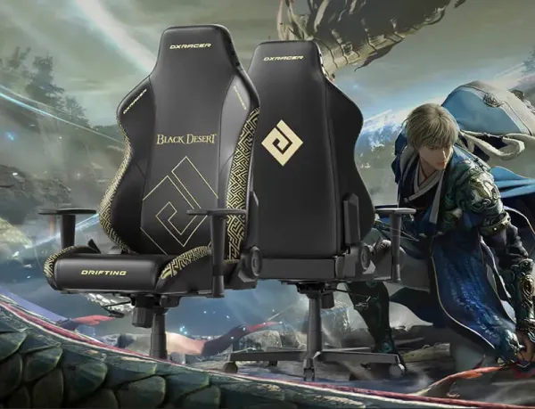 Herná stolička DXRacer DRIFTING BLACK DESERT