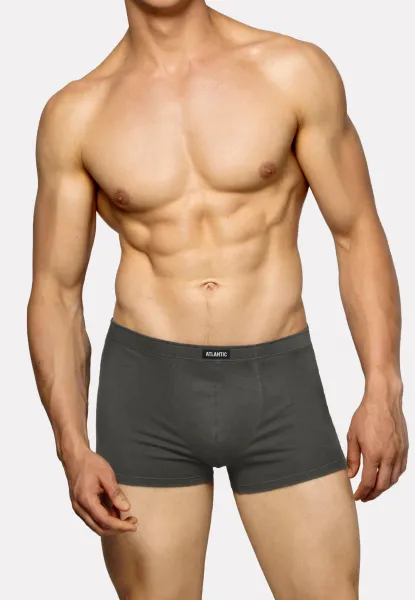 3-PACK pánske boxerky, grafitové