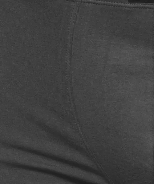 Men's fitted boxers ATLANTIC - dark gray