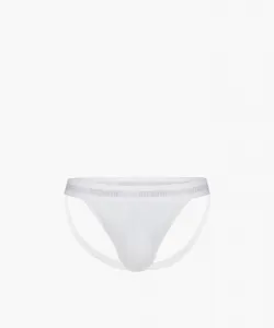 Pánske slipy Jockstrap ATLANTIC - biele