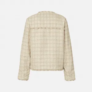 Beige women's coat Geox Kency - Women's