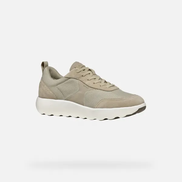 Beige men's sneakers Geox Xtors - Men's