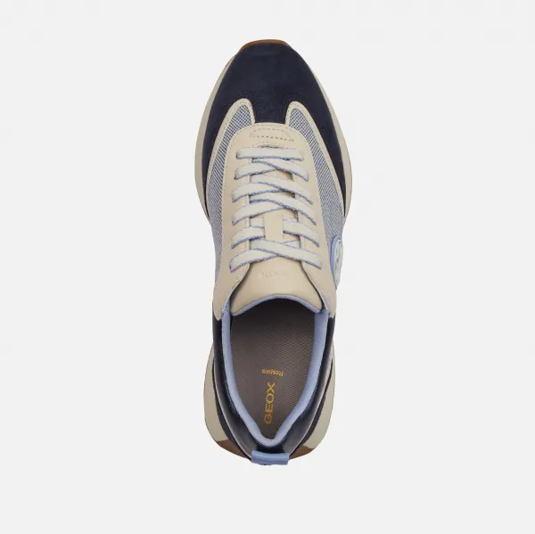 Dark blue women's sneakers Geox Amabel - Women's