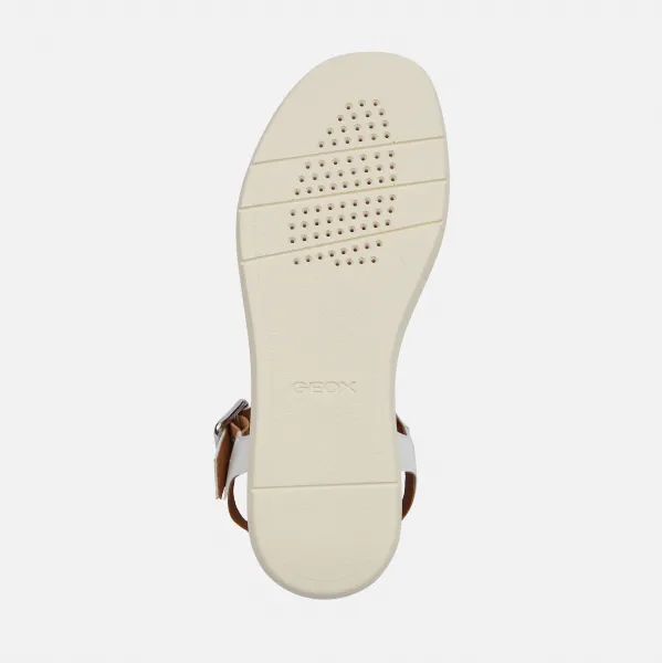 White women's sandals Geox Camalei - Women's