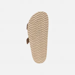 Beige women's slippers Geox Sandybett - Women's