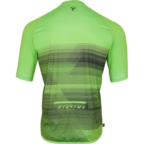 SILVINI TURANO Pánsky cyklistický dres, svetlo zelená, veľkosť