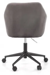 HALMAR Dizajnové kreslo FRESCO šedé