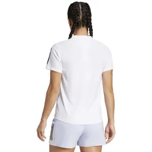 adidas OWN THE RUN T-SHIRT Dámske bežecké tričko, biela, veľkosť