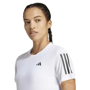 adidas OWN THE RUN T-SHIRT Dámske bežecké tričko, biela, veľkosť