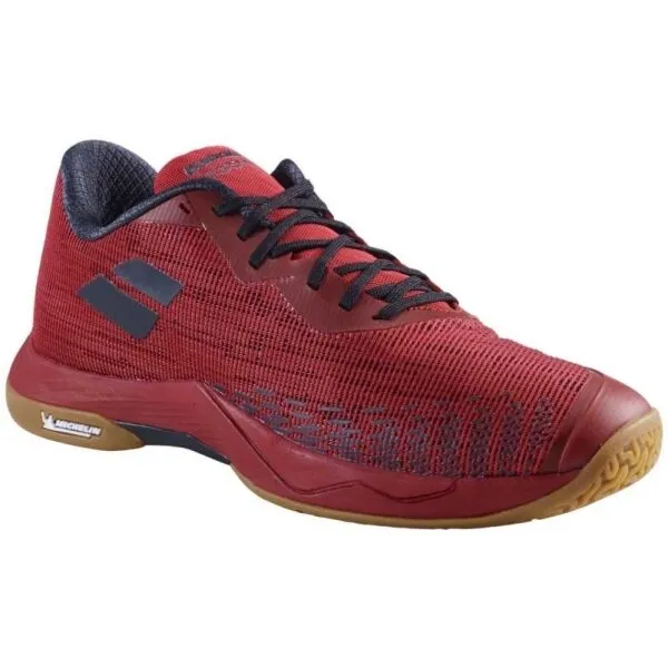 Babolat SHADOW SPIRIT M Pánska bedmintonová obuv, červená, veľkosť 41