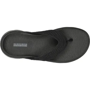 Skechers GO WALK FLEX - SPLENDOR-X Dámske žabky, čierna, veľkosť