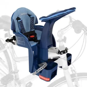 WEERIDE SAFE FRONT DELUXE Detská predná sedačka na bicykel, modrá, veľkosť