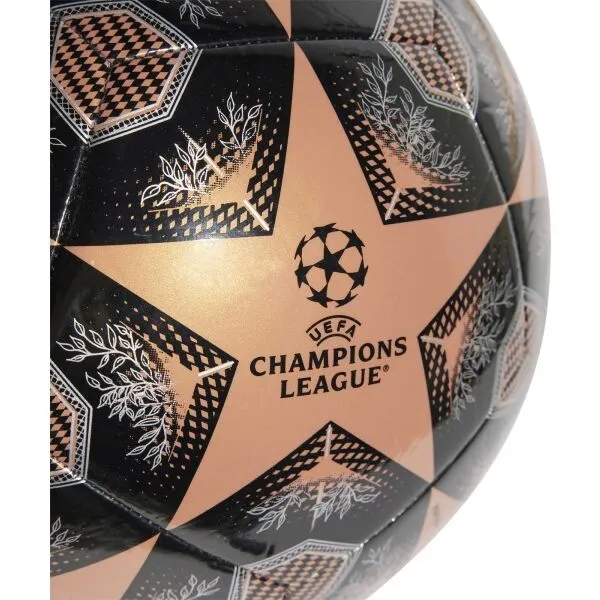 Futbalová lopta ADIDAS UCL CLB METCOP BLACK SILVMT