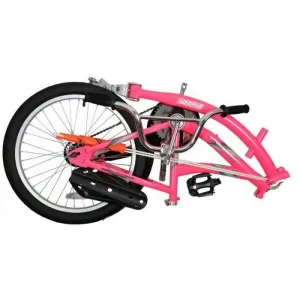 WEERIDE CO-PILOT Detský prípojný bicykel, ružová, veľkosť