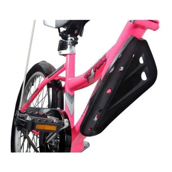 WEERIDE CO-PILOT Detský prípojný bicykel, ružová, veľkosť
