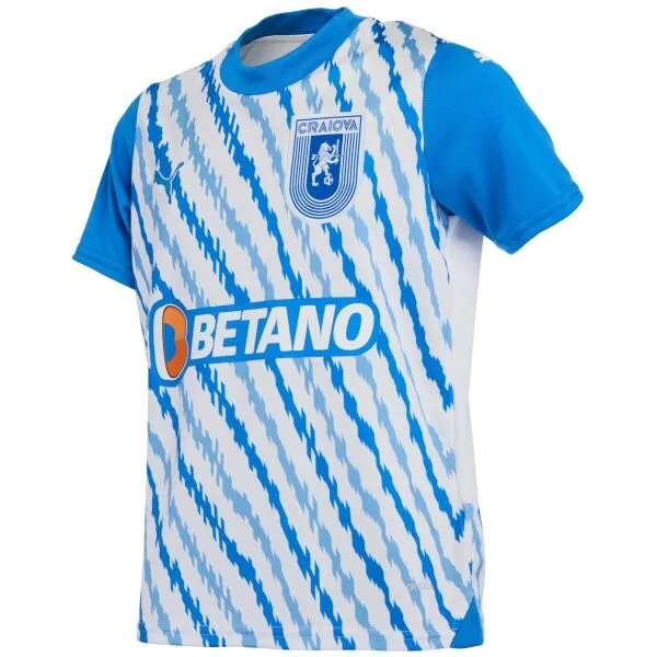 Puma UCV HOME JERSEY JR Chlapčenský futbalový dres, modrá, veľkosť