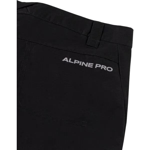 ALPINE PRO ULINA Dámske 3/4 nohavice, čierna, veľkosť
