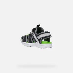 Grey boys' sandals Geox Vaniett - Boys