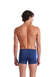 Arena performance monogram short navy/blue multi s - uk32